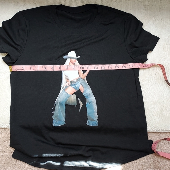 Women Black T-Shirt Short Sleeves - Picture 6 of 9